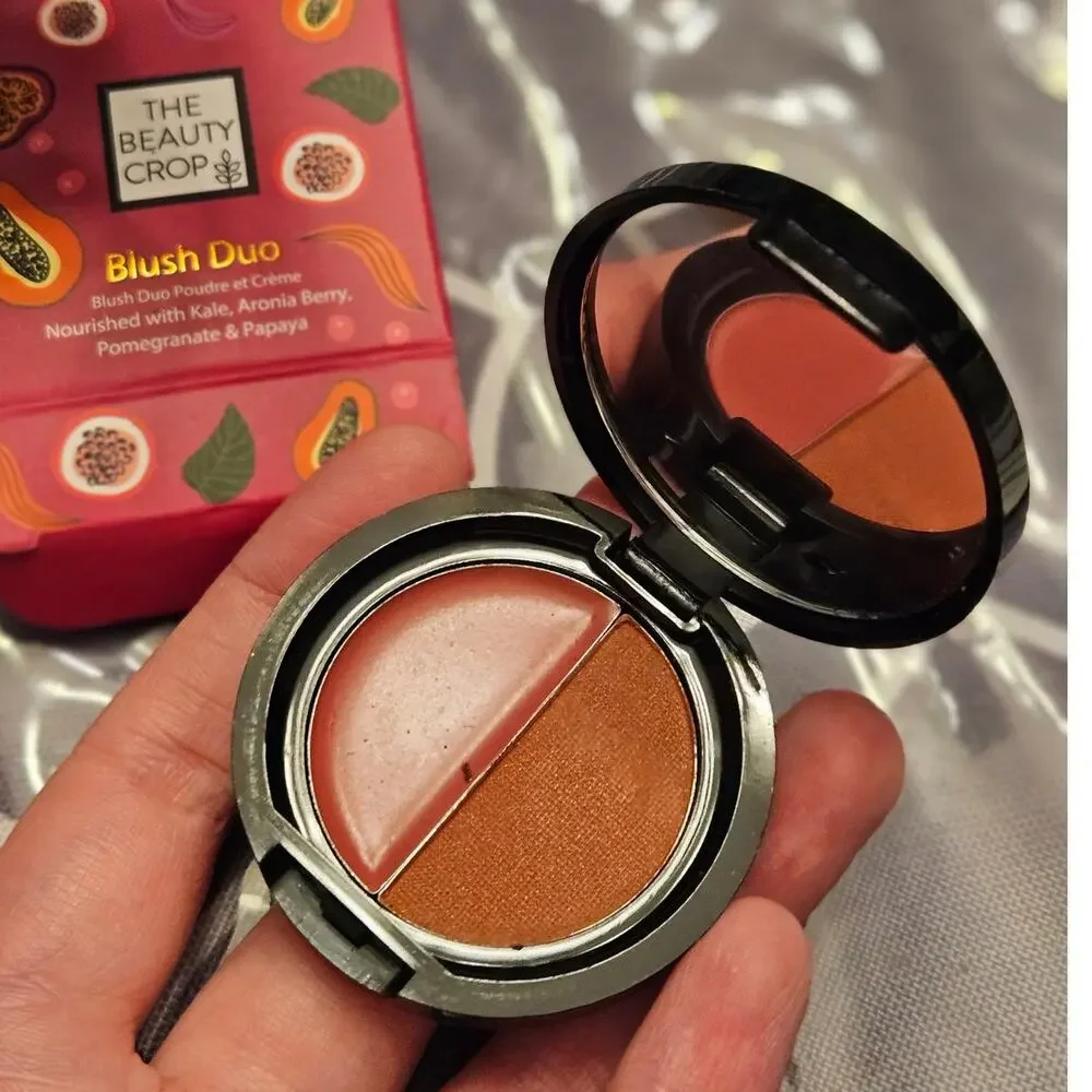 The Beauty Crop Blush Duo Mauve-ulous ~ Cruelty-Free Vegan ~ Size 3G